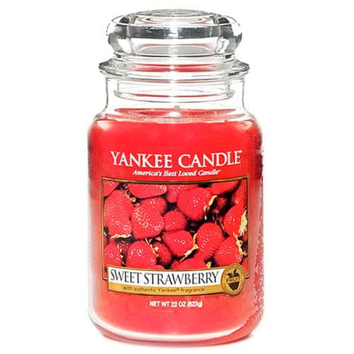 Yankee Candle Classic nagy - Édes eper, 623 g