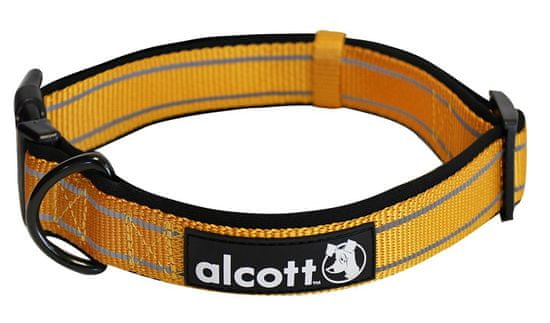 Alcott Nylon Fényvisszaverő nyakörv, Narancssárga