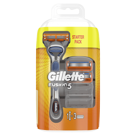 Gillette Fusion Férfi borotva + 3 csere borotvafej