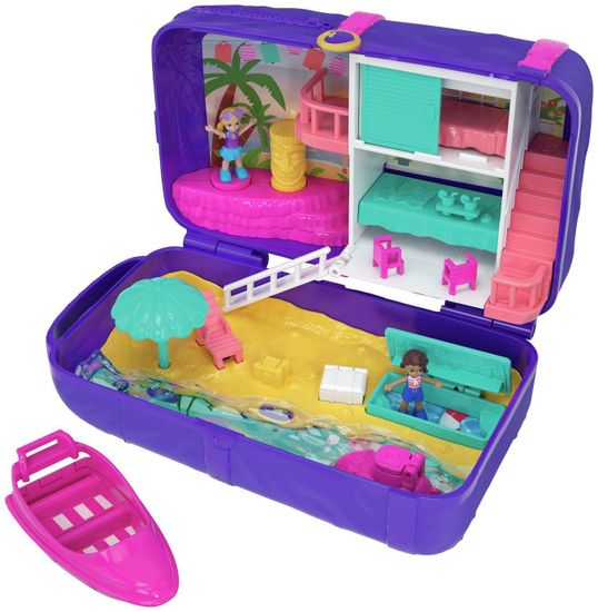 Mattel Polly Pocket - Titkos helyek: tengerpart