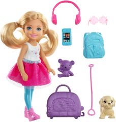 Mattel Barbie Dreamhouse adventures Chelsea utazó FWV20
