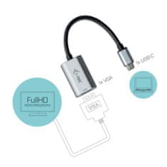 I-TEC USB-C Metal VGA Adapter 60 Hz C31METALVGA60HZ