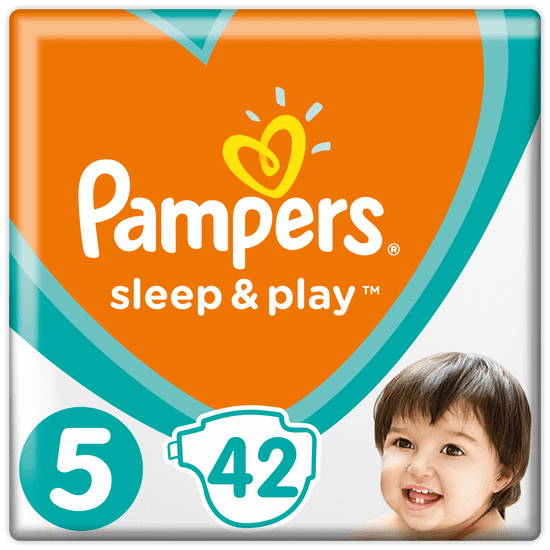 Pampers Sleep & Play 5 Junior Pelenka (11-16 kg) 42 db