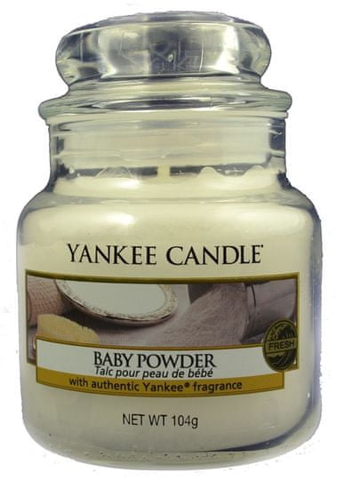 Yankee Candle Baby Powder Classic kicsi 104 g