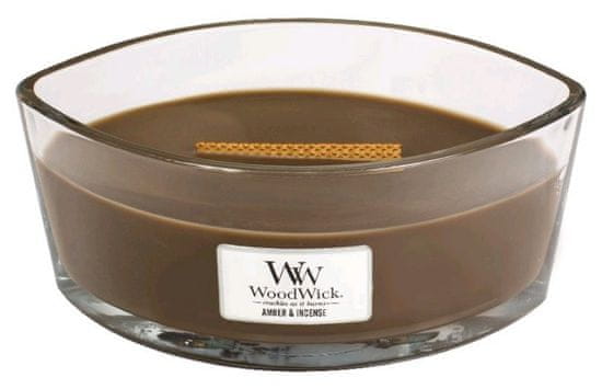 Woodwick Borostyán és füstölő illatgyertya 453,6 g