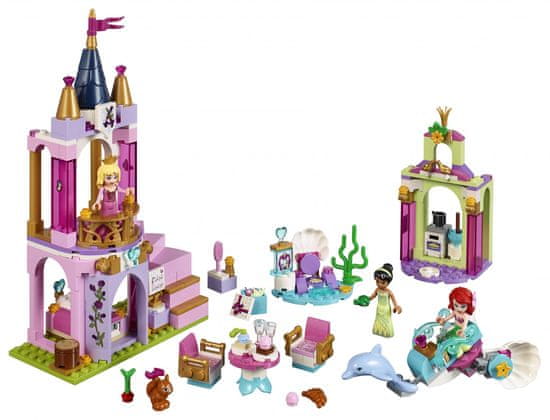 LEGO Disney Princess 41162 Ariel, Csipkerózsika és Tiana Királyi ünnepsége