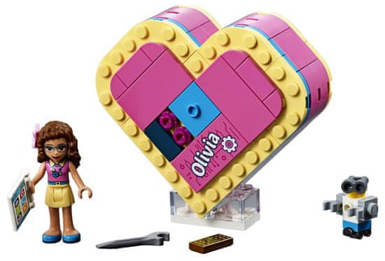 LEGO Friends 41357 Olivia szívecskés doboza
