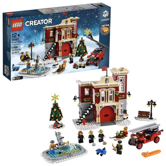 LEGO Creator Expert 10263 Tűzállomás egy téli faluban