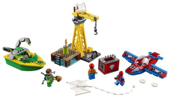 LEGO Super Heroes 6251529 Pókember: Dock Ock gyémántrablása