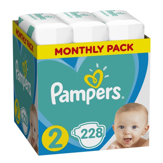 Pampers Active Baby 2 Mini Pelenka, 228 db