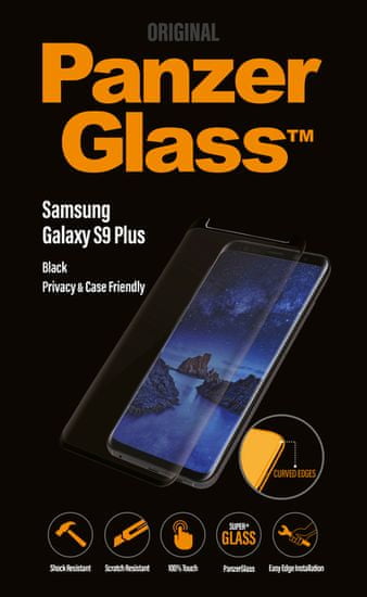 PanzerGlass Premium Privacy a Samsung Galaxy S9 fekete P7143 készülékhez