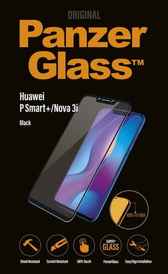 PanzerGlass Edge-to-Edge Huawei Nova 3i, fekete 5322