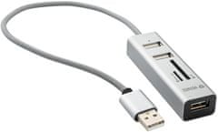Yenkee YHC 101SR USB COMBO HUB + olvasó 45012401