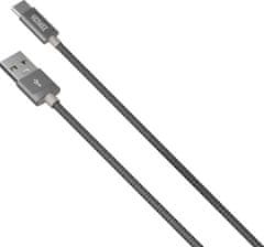 Yenkee YCU 302 GY kábel USB A 2.0/C 2 m 45013684