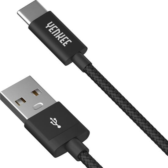 Yenkee YCU 302 GY kábel USB A 2.0/C 2 m 45013682