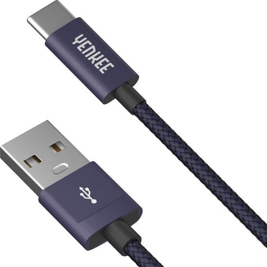 Yenkee YCU 302 BE kábel USB A 2.0/C 2 m 45013680