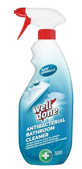 Well Done Antibakteriális spray fürdőszoba tisztításra 750 ml