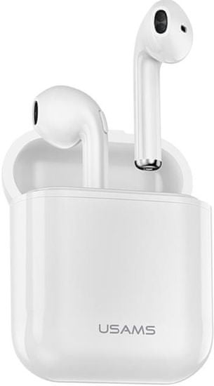 USAMS LC Dual Stereo Wireless Headset vs 5.0 White 2441144