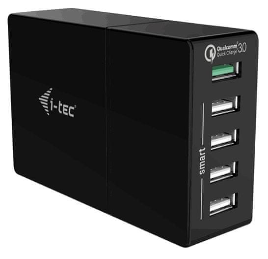 I-TEC USB Quick Charge Smart Charger 5 Port 52 W CHARGER5P52WQC