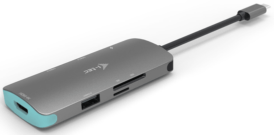 I-TEC USB-C Metal Nano dokkoló állomás 4K HDMI + Power Delivery 60 W C31NANODOCKPD