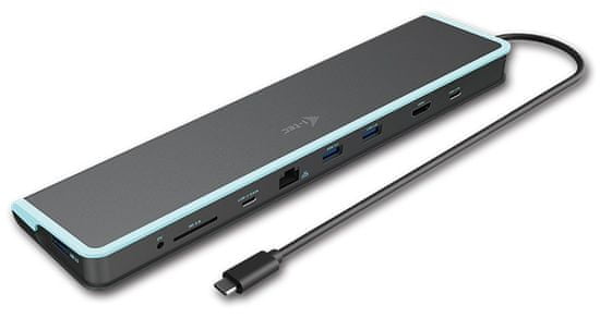 I-TEC USB-C Flat dokkoló állomás, Power Delivery 60 W C31FLATDOCKPDV2