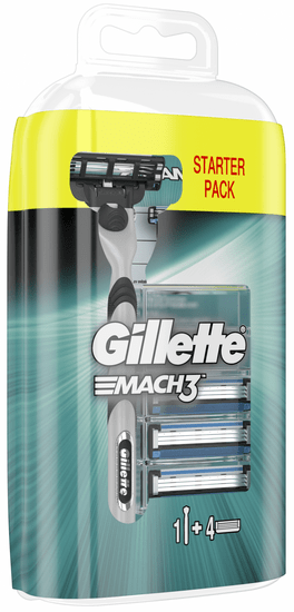 Gillette Mach3 +4 db penge