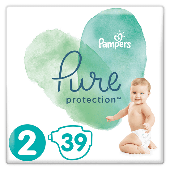 Pampers Pure Protection 2 (4-8 kg) 39 db