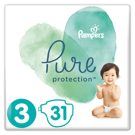 Pampers Pure Protection 3 (6-10 kg) 31 db