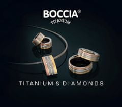 Boccia Titanium Titán gyűrű gyémántokkal 0135-02 (Kerület 54 mm)