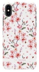 SO SEVEN Fashion Tokyo White Cherry Blossom Flowers Cover az iPhone X/XS típushoz SSBKC0001