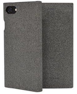 SO SEVEN Premium Gentleman Book Case Fabric Grey iPhone 6/6S/7/8 SSFLS0006