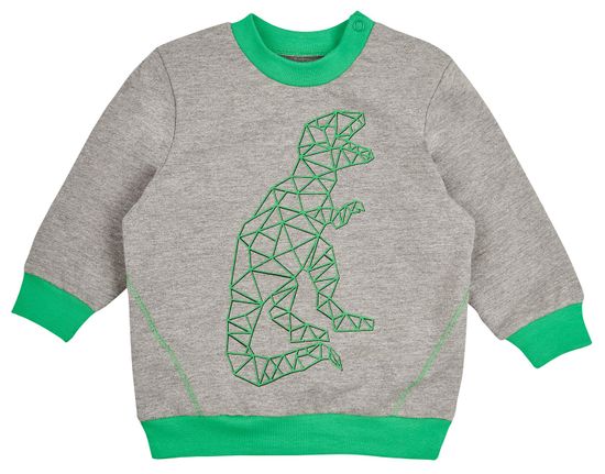 Garnamama fiú pulóver dinoszauruszos motívummal