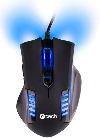 C-Tech Empusa (GM-17) Gaming egér, Kék