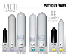 LUXFER Alumínium palack 0,85 L átmérő 70 mm 200 Bar