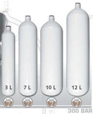 EUROCYLINDER Acél palack 10 L átmérő 171 mm 300 Bar