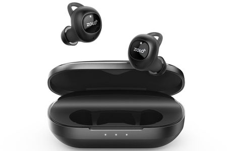 Fejhallgató Anker Zolo Liberty + vezeték nélküli Bluetooth fejhallgató grafén tökéletes hangminőséggel 3,5 óra akkumulátor élettartam powerbank tok