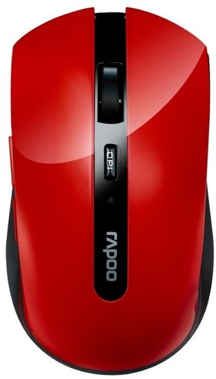 Rapoo 7200P, 5G vezeték nélküli optikai egér piros (7200P)