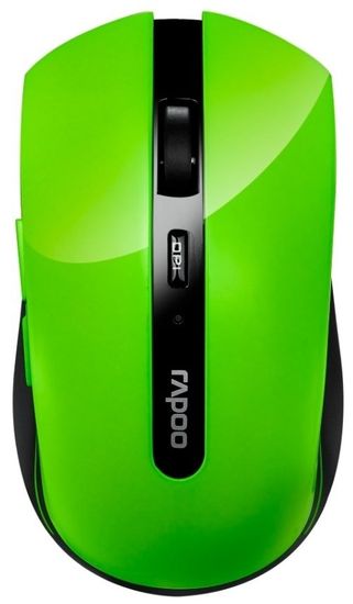 Rapoo 7200P, 5G vezeték nélküli optikai egér zöld (7200P)
