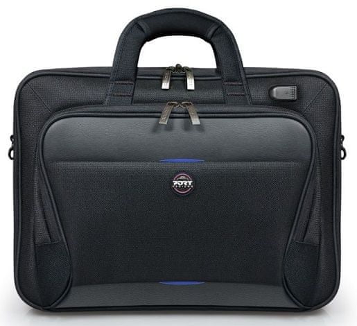 Port Designs CHICAGO EVO toploading, táska 13-15,6″ notebook és 10,1″ táblagép számára, fekete 400505