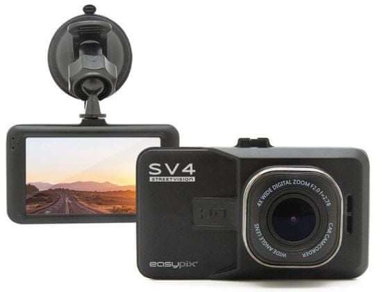 EasyPix EasyPix Streetvision SV4 autóskamera, fekete