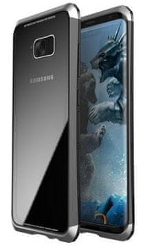 Luphie CASE Double Dragon Aluminium Hard Case Black/Silver pro Samsung G950 Galaxy S8 2441740