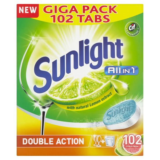 Sunlight GIGA PACK All in One Citron 102 tabletta