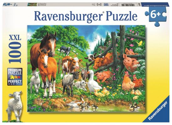 Ravensburger Állatkák 100 darabos