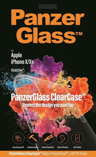 PanzerGlass ClearCase az Apple iPhone X / Xs számára 189