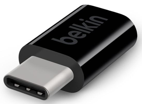 Belkin Adapter USB-C na microUSB, fekete F2CU058btBLK