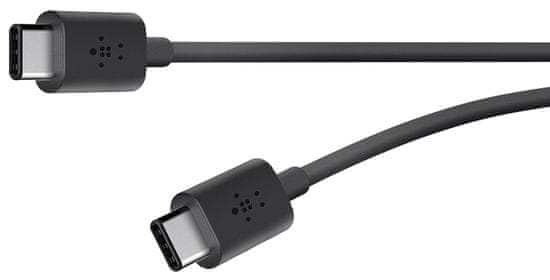 Belkin MIXIT USB-C 2.0 és USB-C kábel, 1,8m, fekete F2CU043bt06-BLK