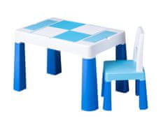 Tega Baby Gyerekbútor készlet Multifun - kisasztal és kisszék - kék