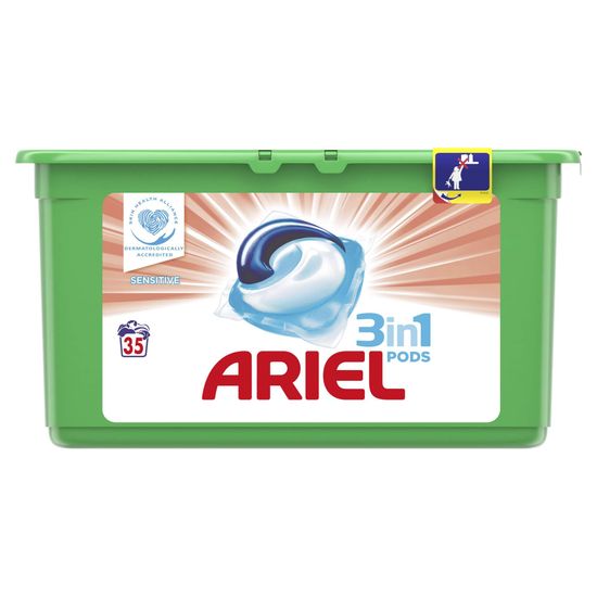 Ariel Sensitive 3 in 1 mosókapszulák 35 db