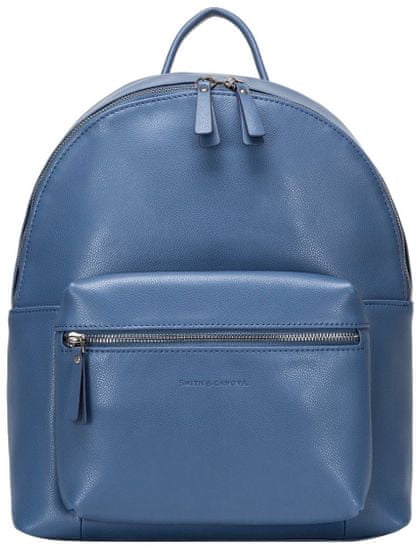 Smith & Canova unisex kék hátizsák