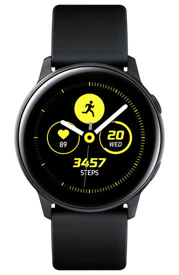 SAMSUNG Galaxy Watch Active, Fekete (SM-R500NZKAXEZ)